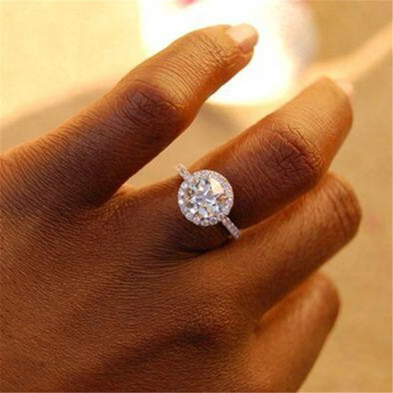 Octopus zircon ring