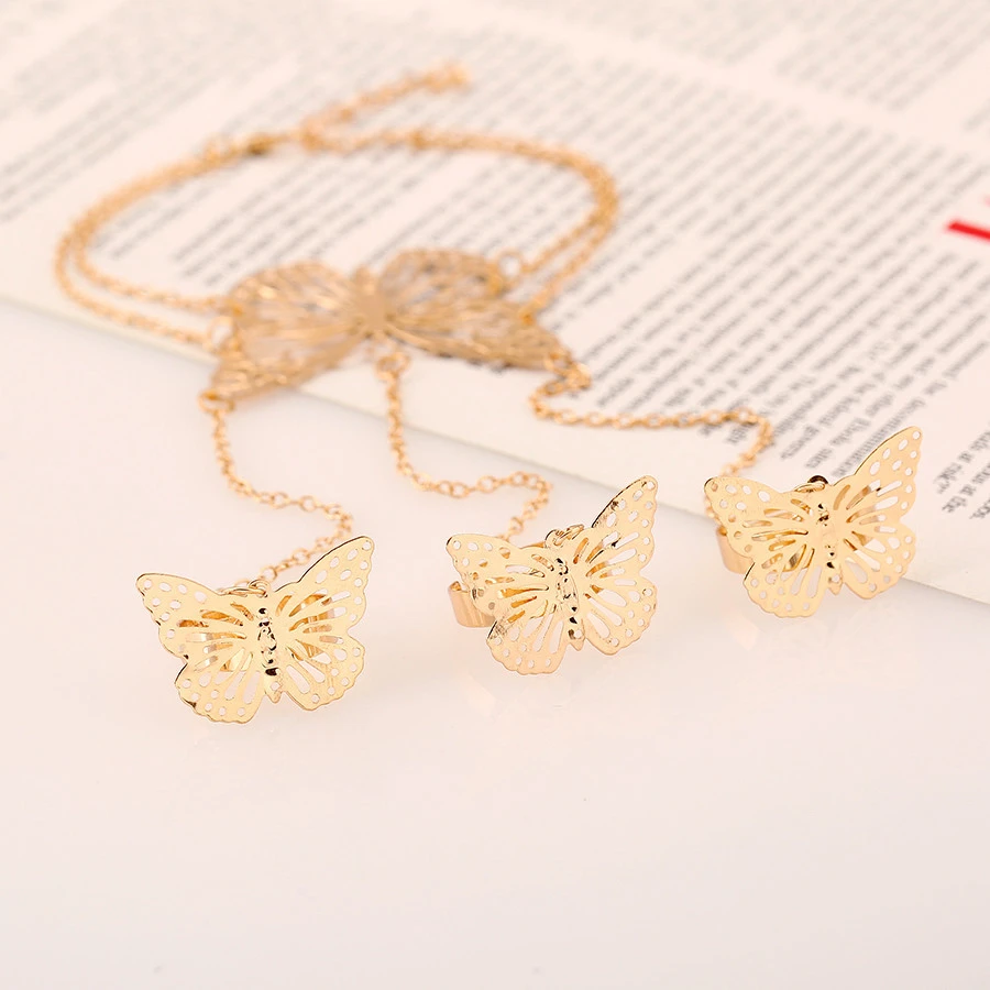 Fashionable and simple hollow finger bracelet