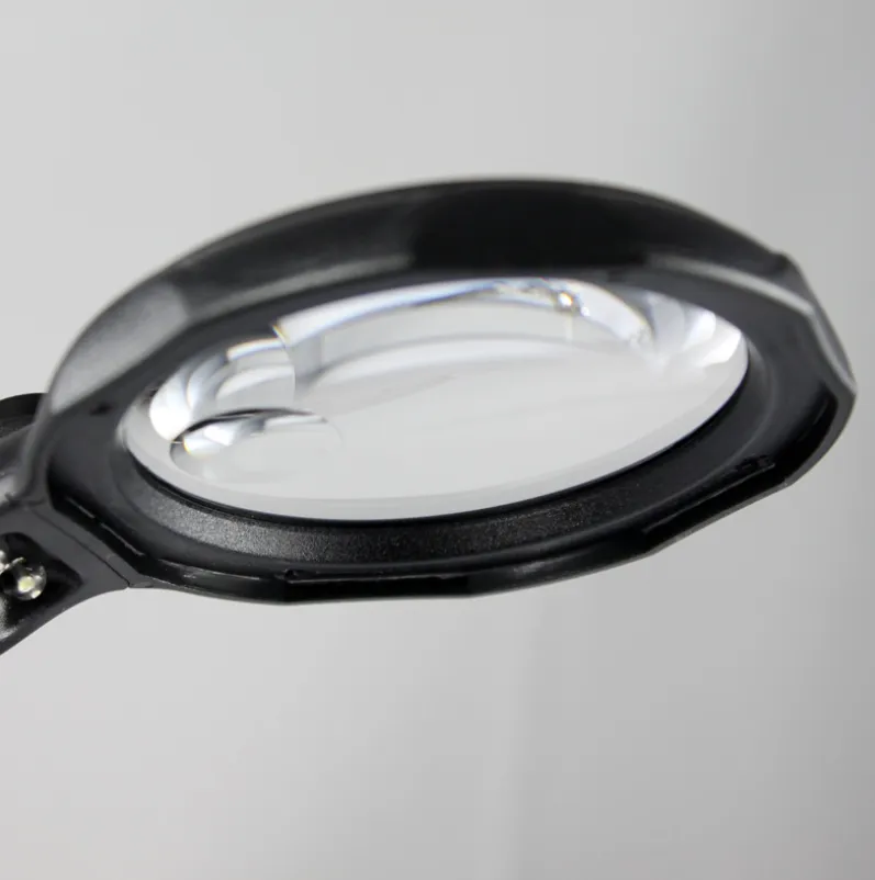 Multi-function auxiliary clip Desktop magnifying glass with LDE lamp Electric iron repair carving MG16126-A wholesale