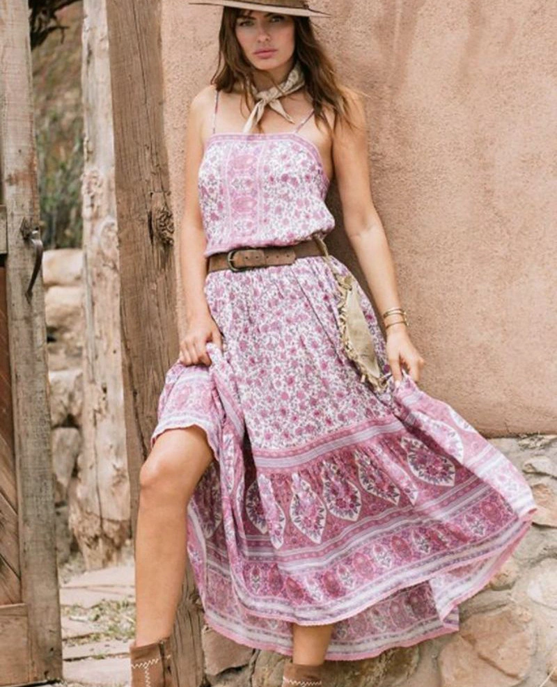 Sling bohemian skirt