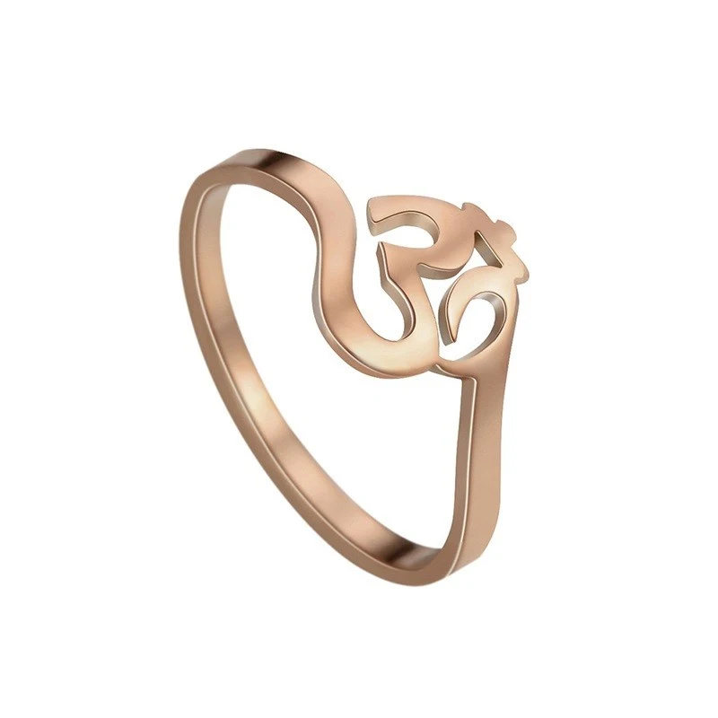 Hindu symbol ring