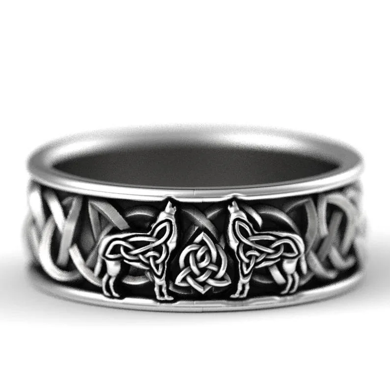 Animal shape pattern ring