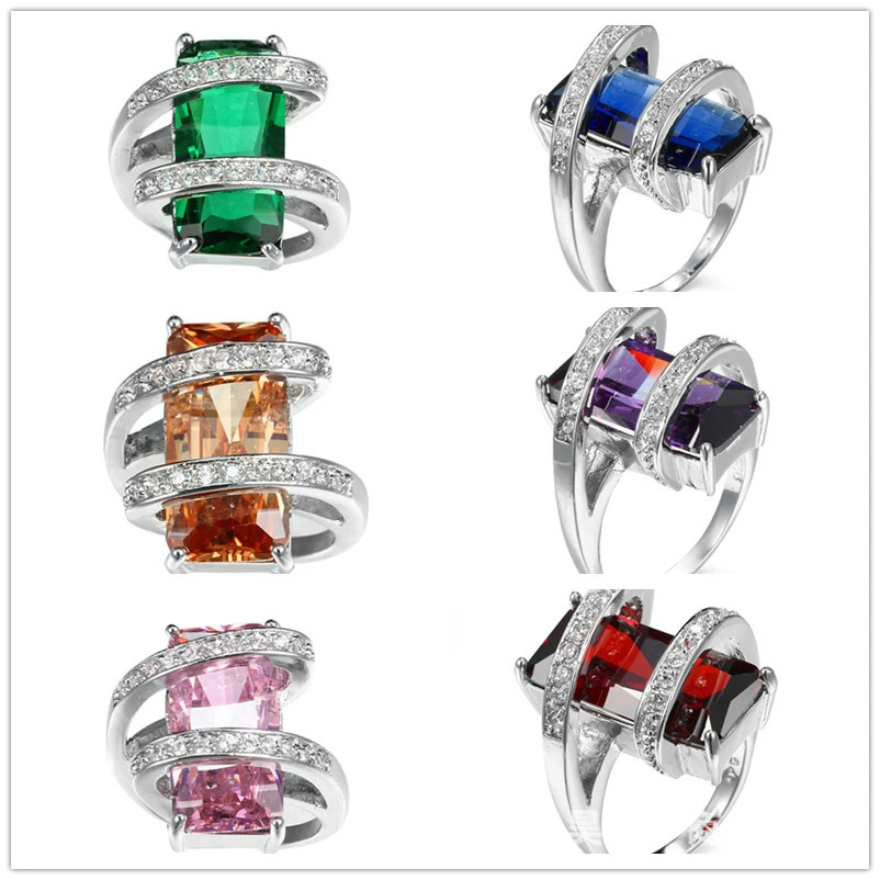 Purple red zircon