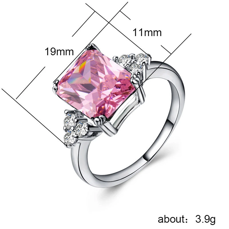 Cubic Zircon Ring