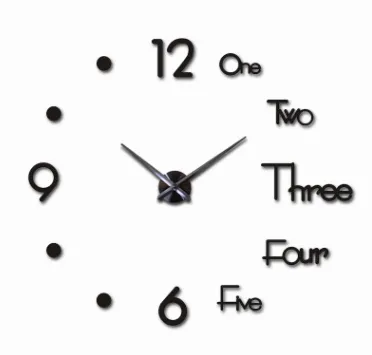 Simple fashion round clock