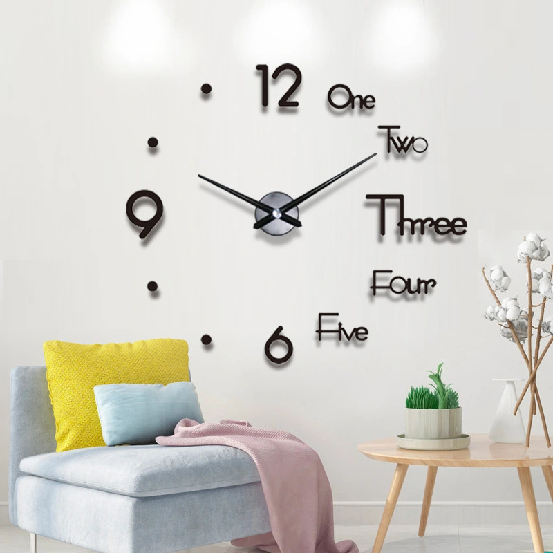 Simple fashion round clock