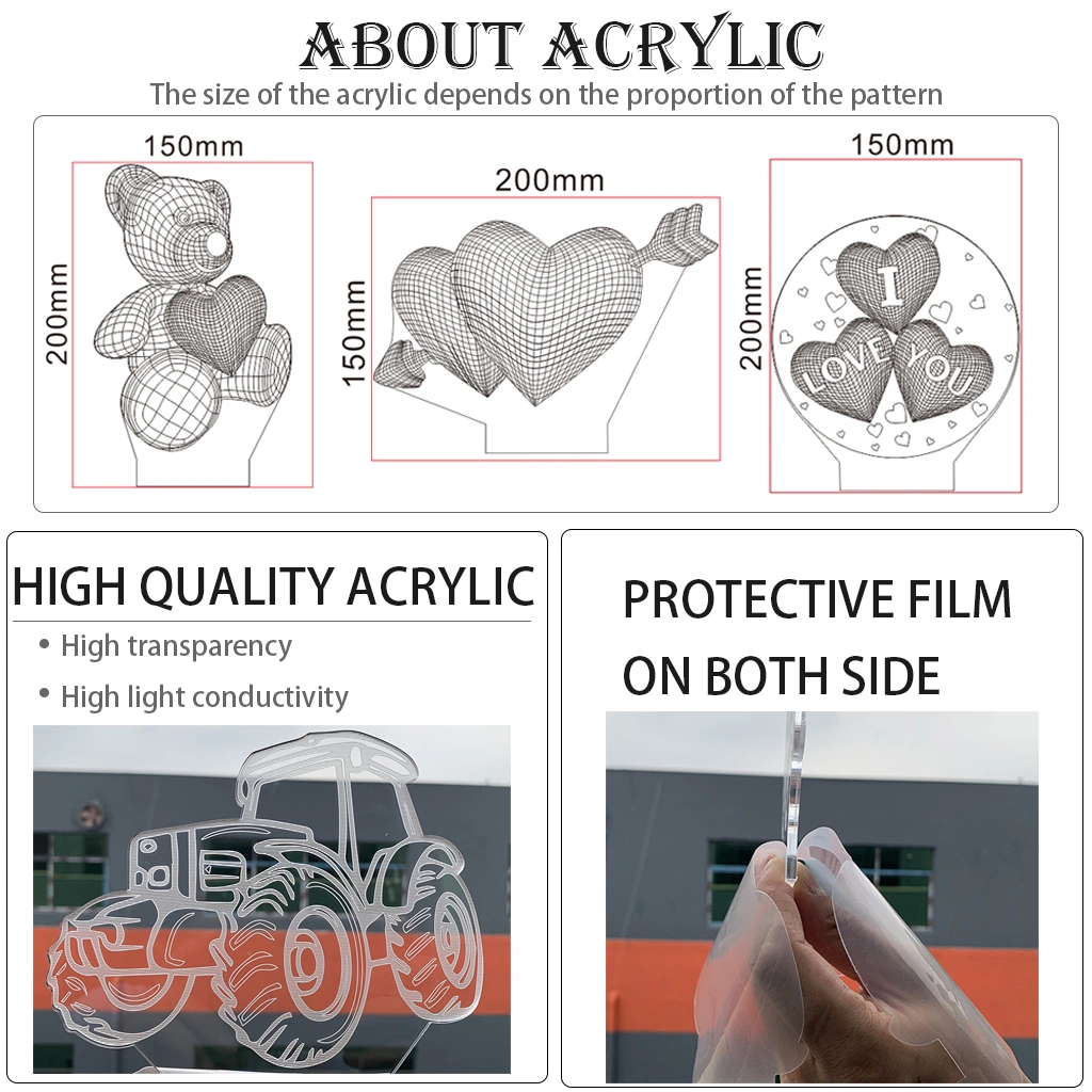 Colorful touch remote control LED visual light