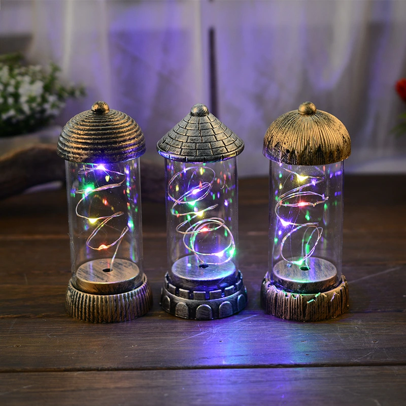 Retro glowing desktop small desk lamp