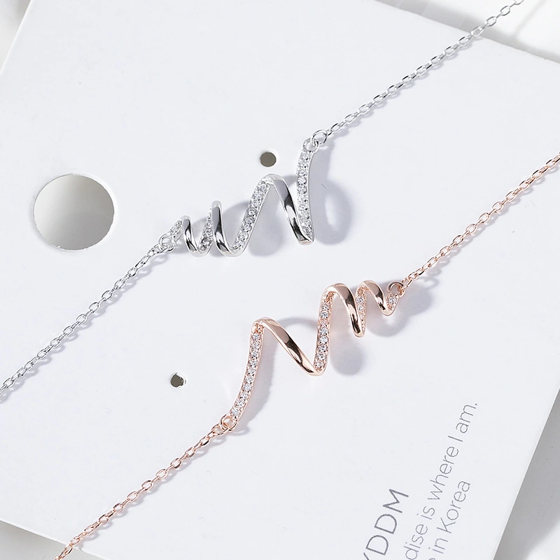 Heartbeat Necklace S925 Sterling Silver