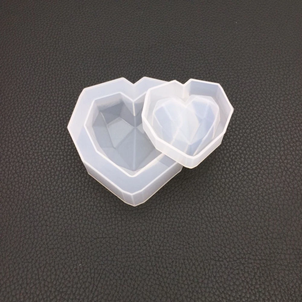 Crystal Epoxy Geometric Love Mould