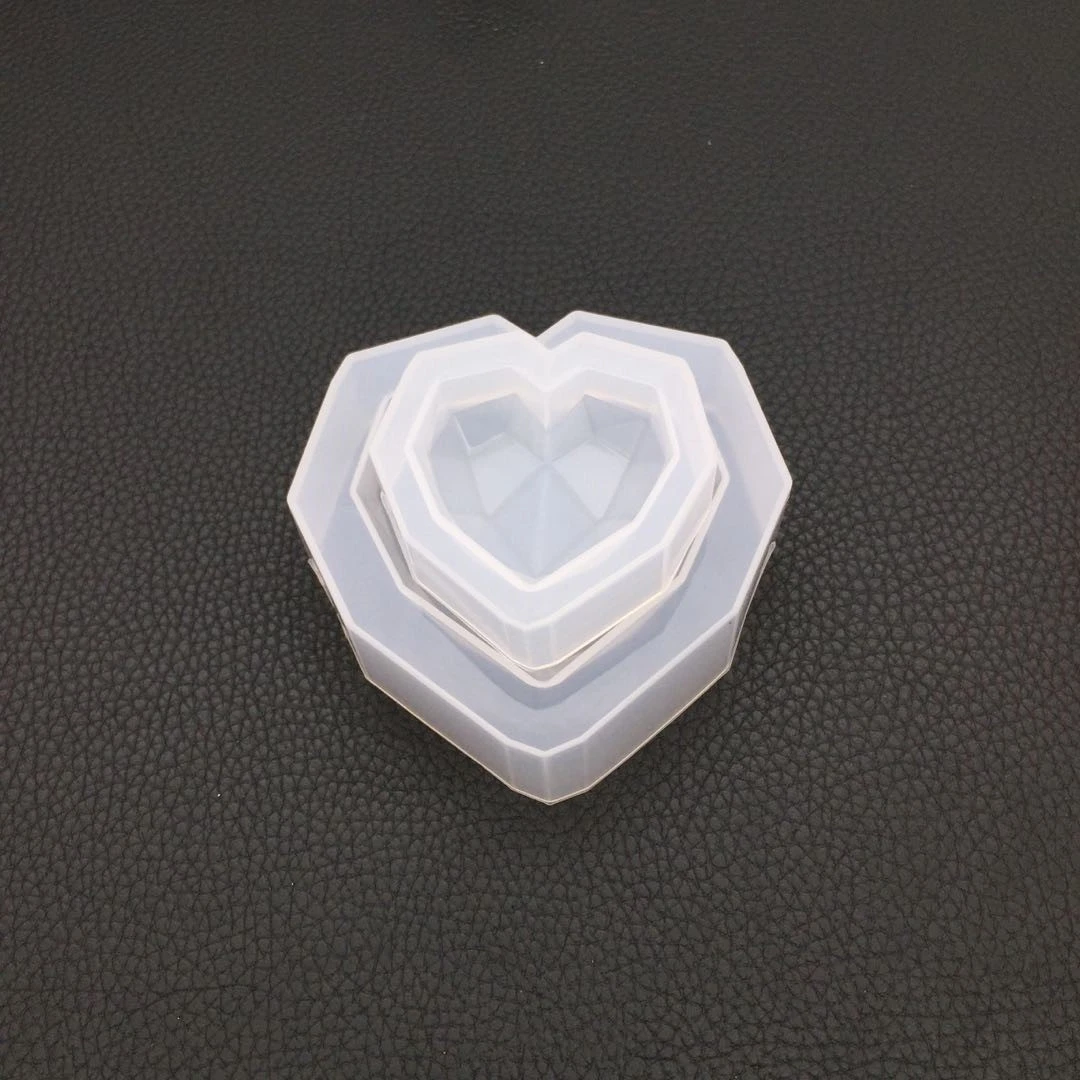 Crystal Epoxy Geometric Love Mould