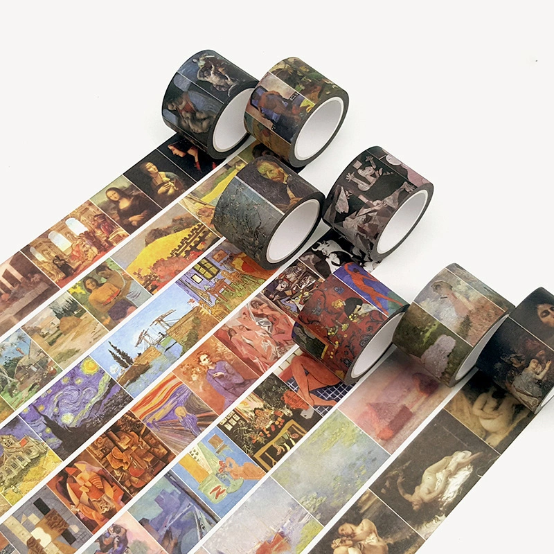 World famous painting tape hand account DIY paper tape