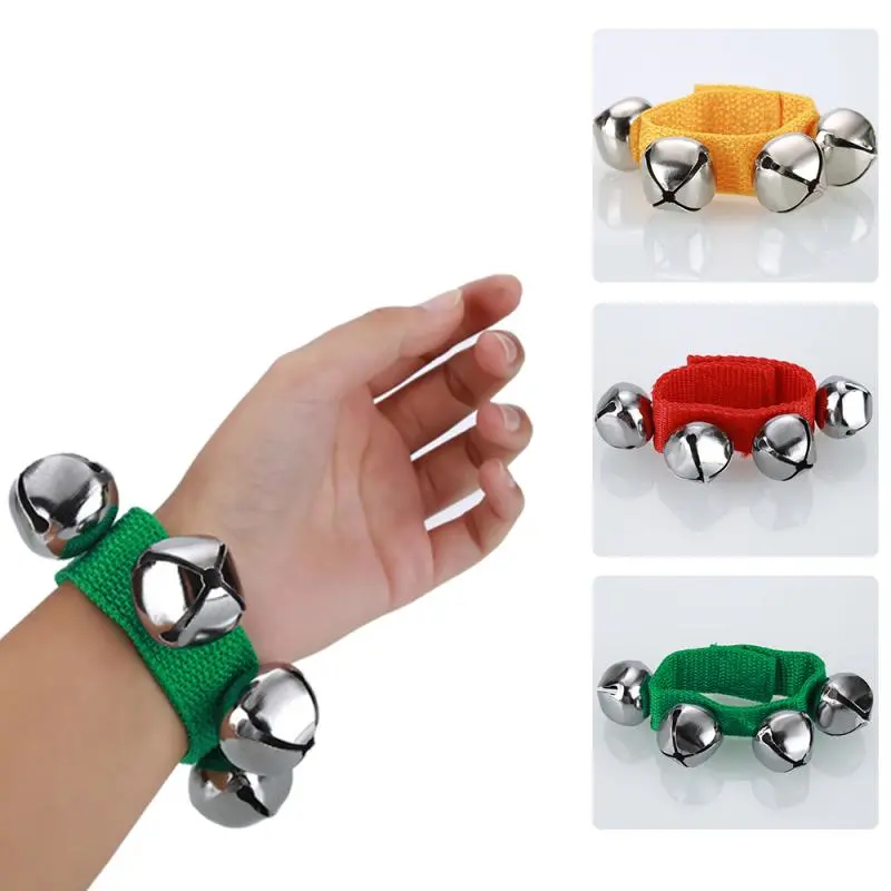 1 pcs Baby y Kids Hand Wrist Bell Ring Rattle Education Musical Bracelet  Hand Wrist Foot Bell Toys for Children Gift