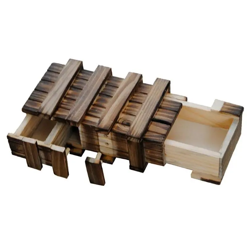 Wooden man made educational toy