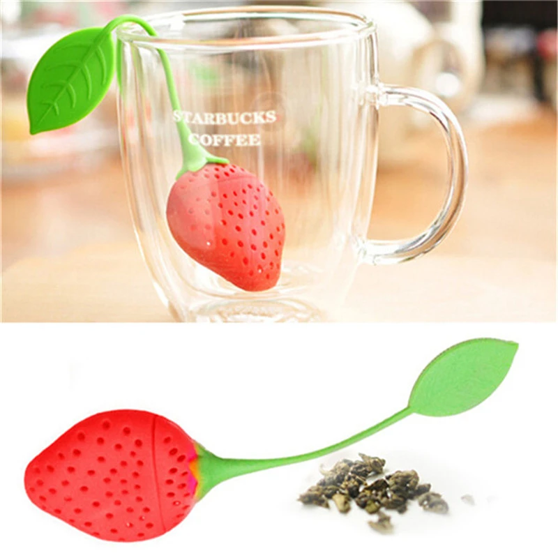 Strawberry tea bag