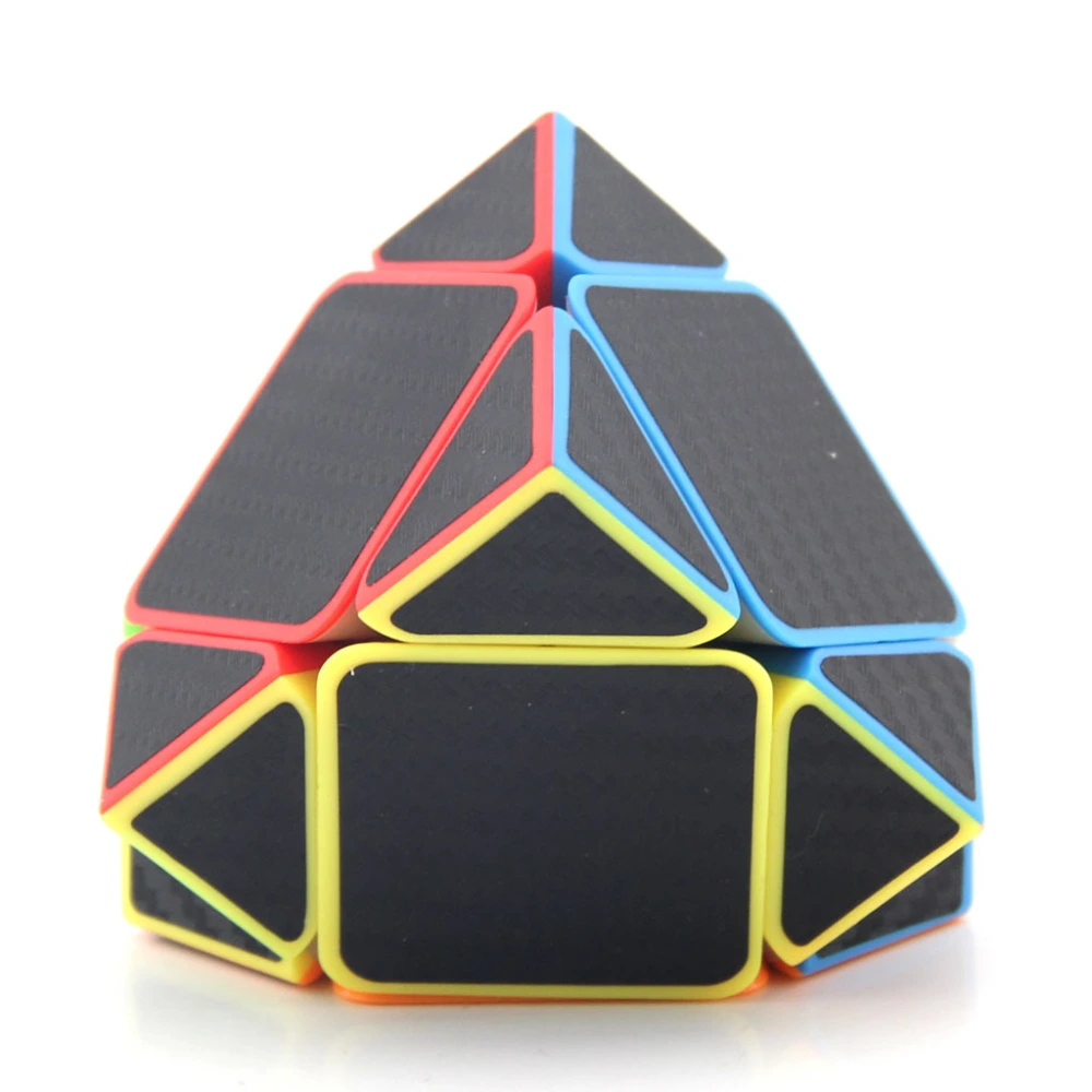 Carbon fiber oblique turning cube