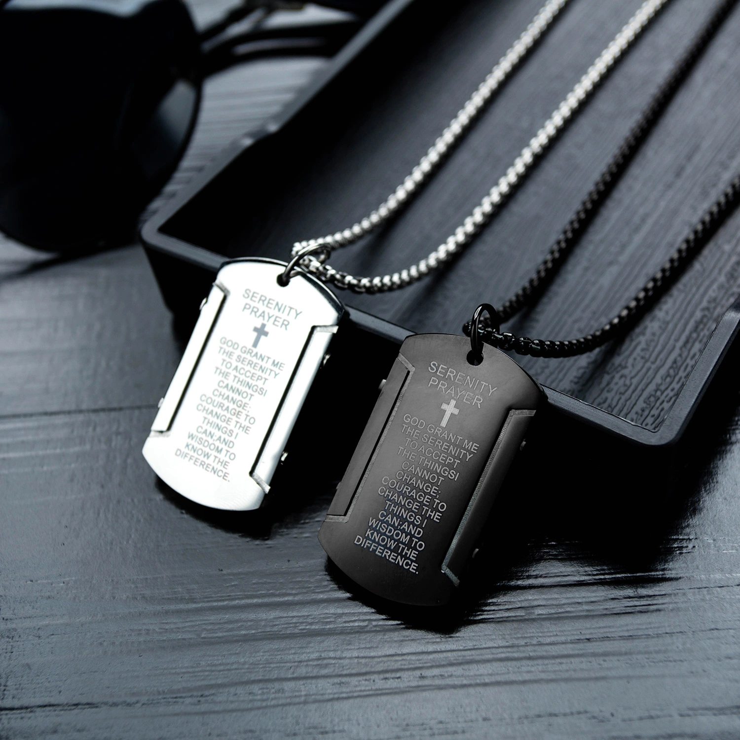 Stainless steel men's pendant