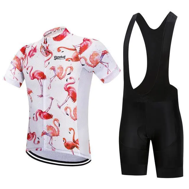 Cycling Kit - WhiteFlamingo
