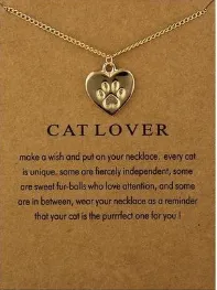 Love Your Cat Remembrance Necklace