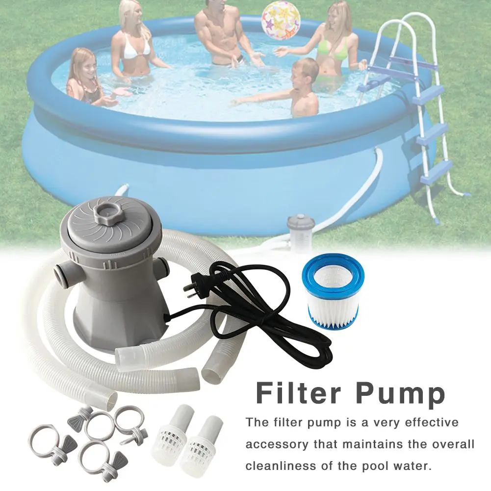 Plastic swimming pool circulating water filter pump