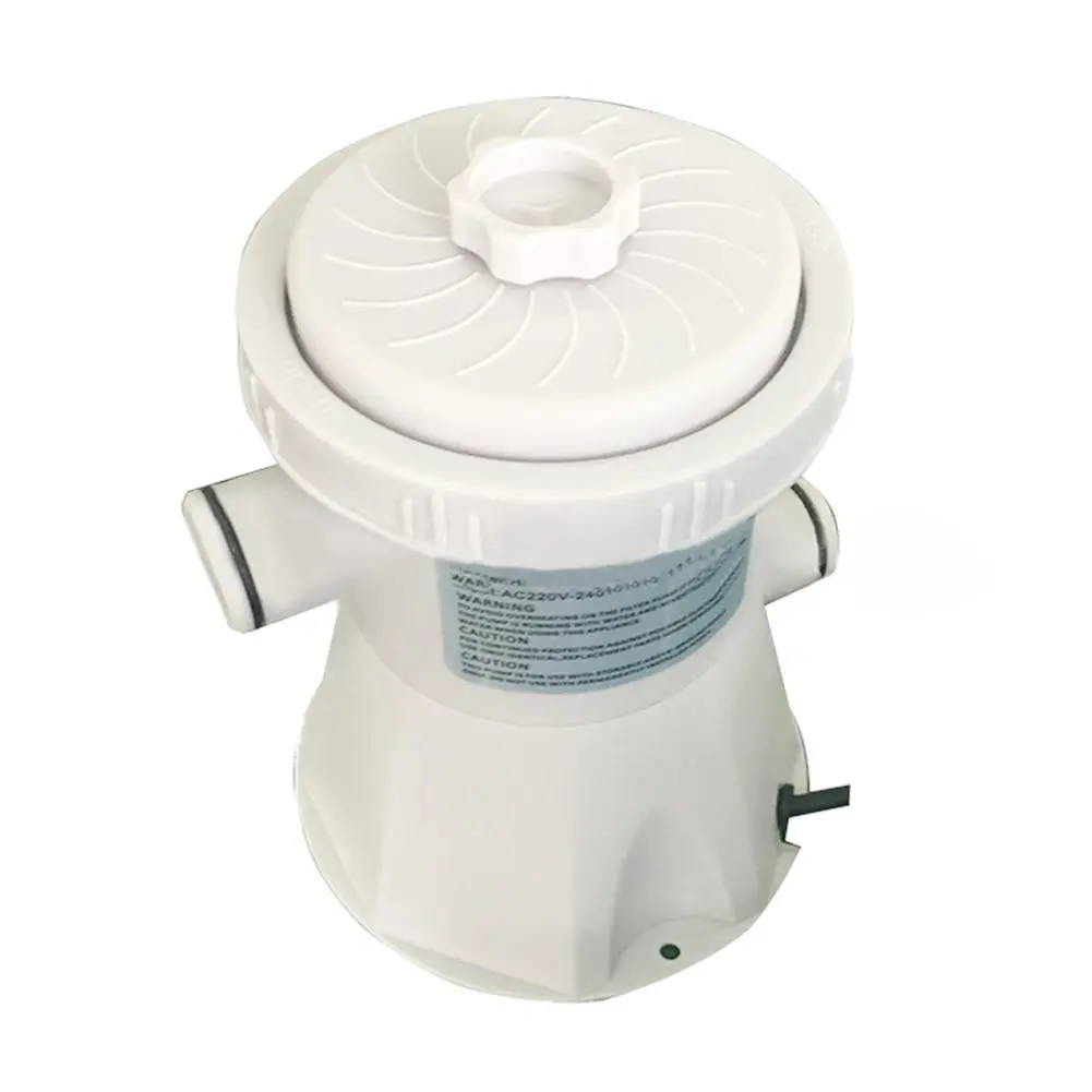 Plastic swimming pool circulating water filter pump