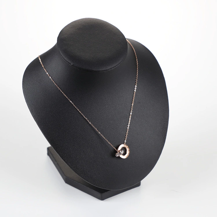Roman numeral ring necklace
