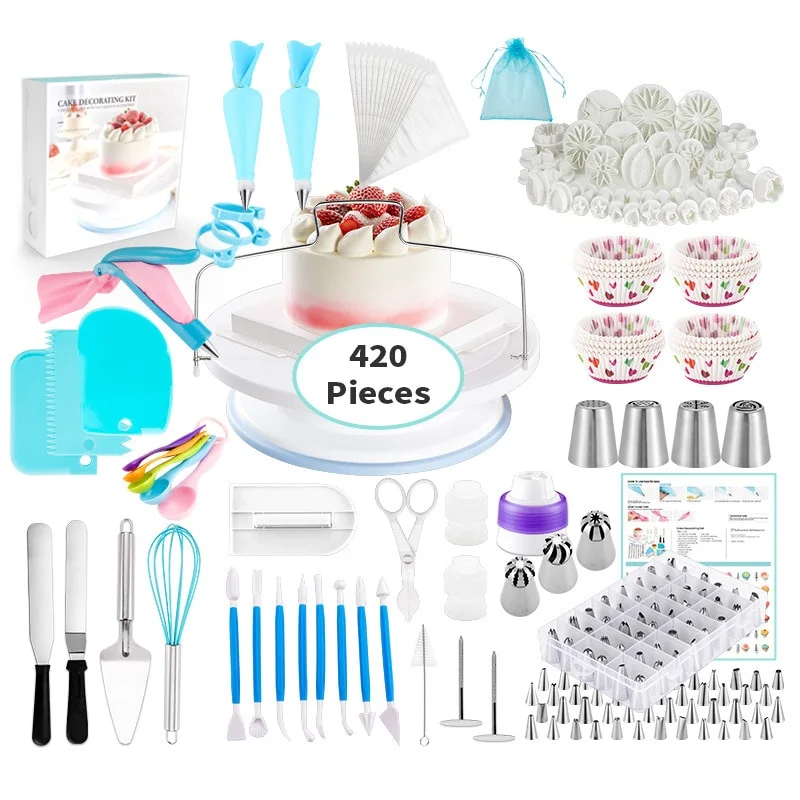 420 Piece Cake Decorating Mouth Set