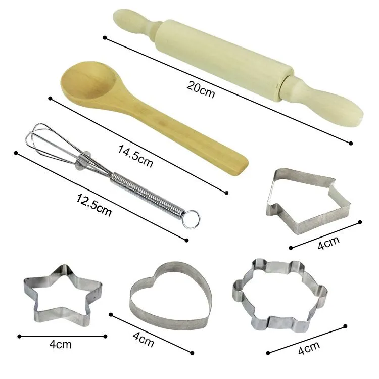 13-piece children's kitchen baking gadget