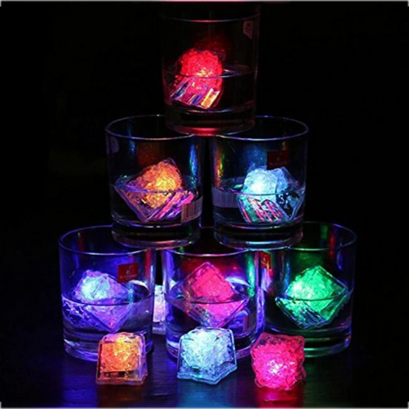 Colorful LED Light Ice