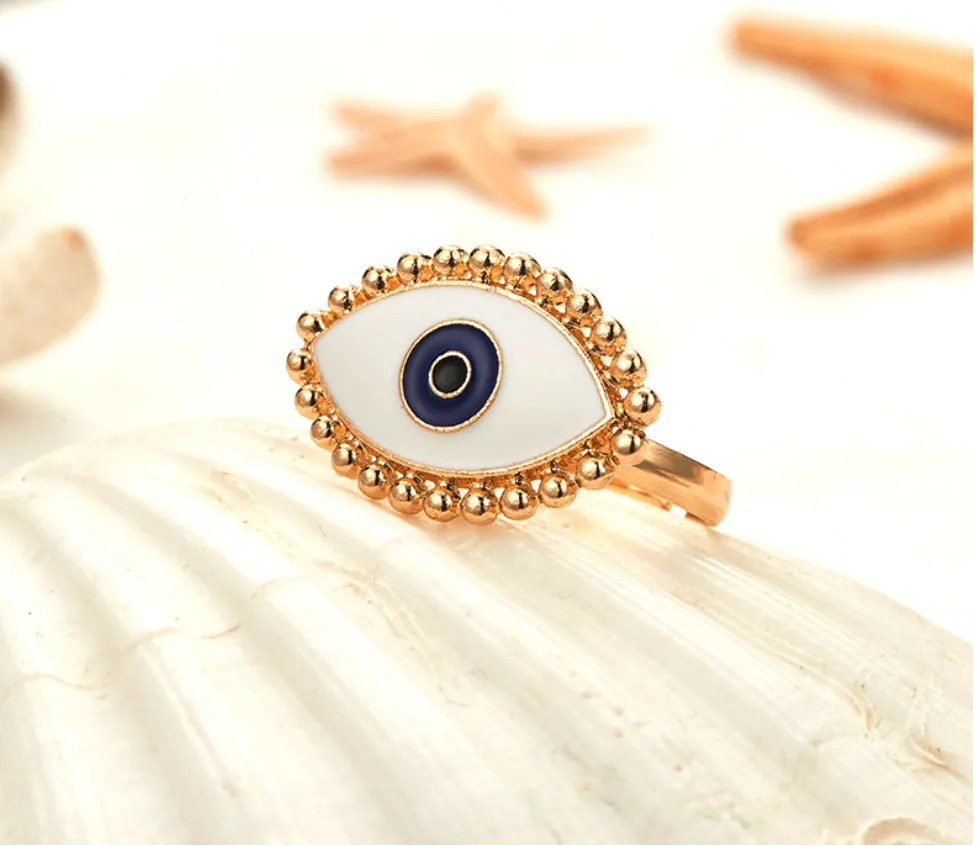 Devil's Eye Ring Punk Ring
