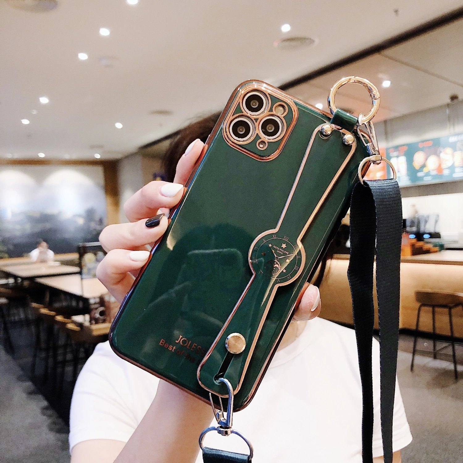 Compatible with Apple , Soft Shell XR Crossbody Lanyard 78 Anti-Drop Shell