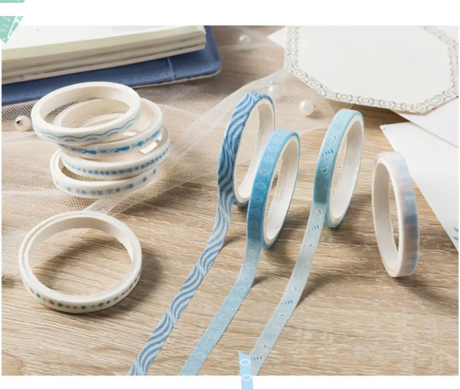 Washi Tape Set Color Series Very Fine Series