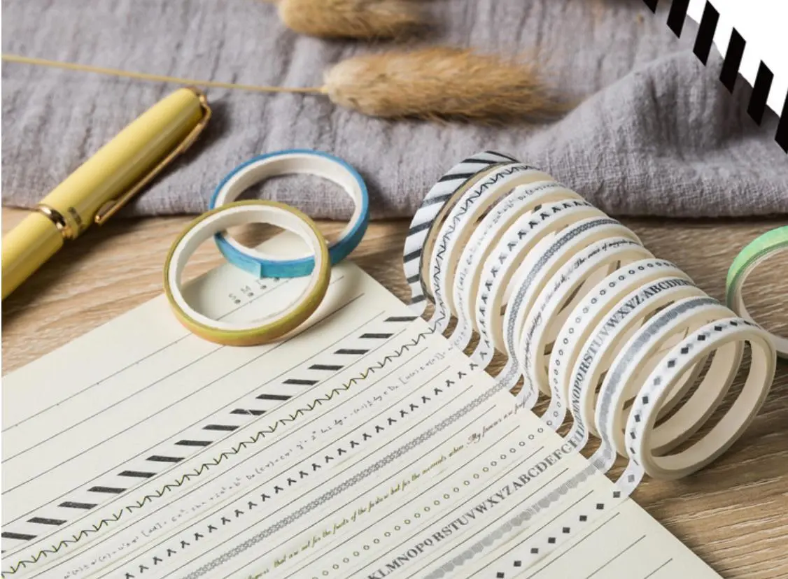 Washi Tape Set Color Series Very Fine Series