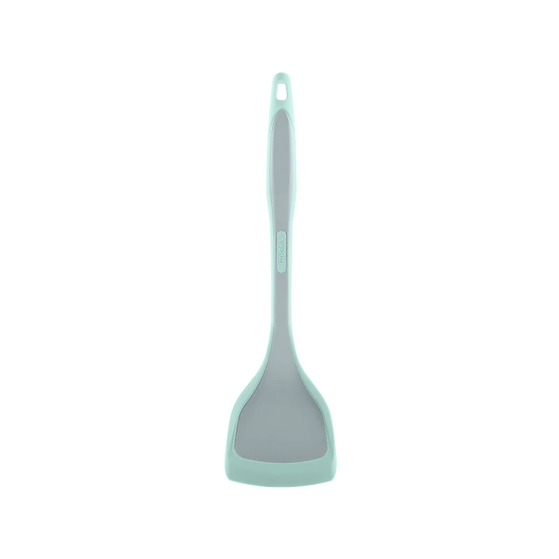 Three-piece kitchen silicone spatula