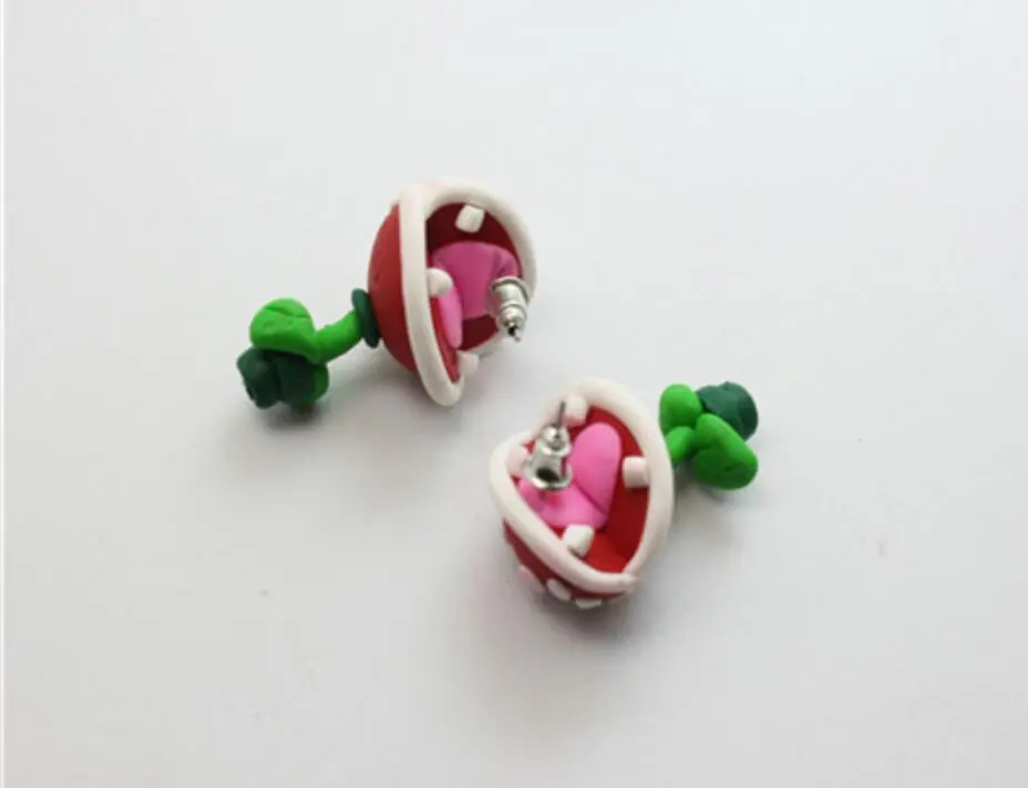 Man Eating Flower Earrings