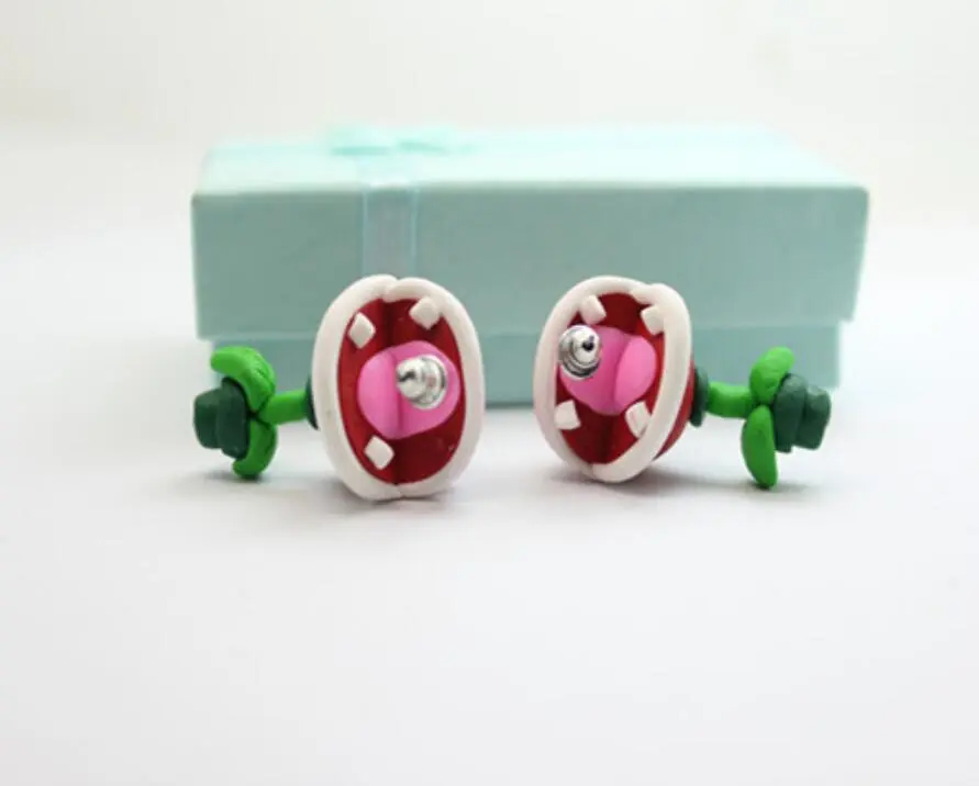 Man Eating Flower Earrings