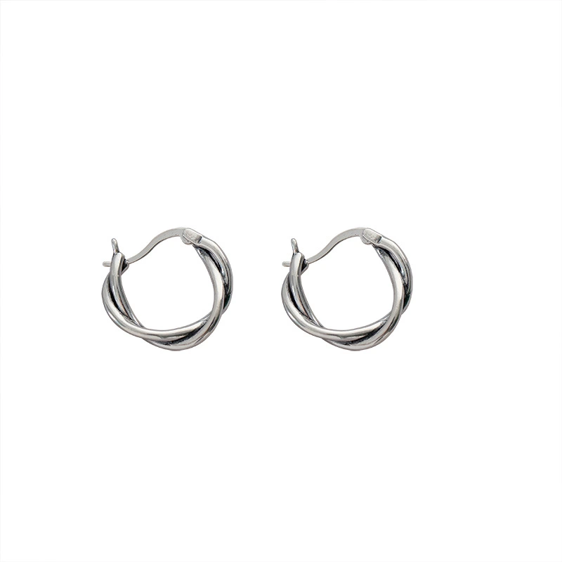 Hemp flower ear ring