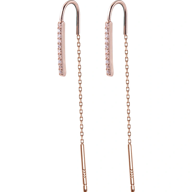U-shaped long ear chain