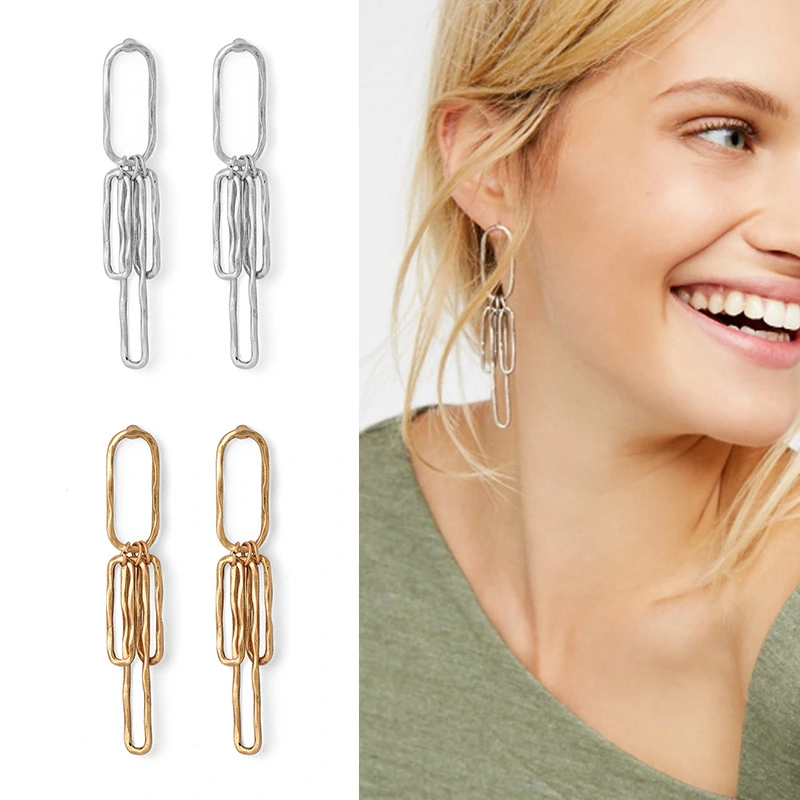 Creative Link Earrings