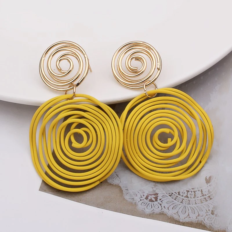 Wave Rotating Earrings