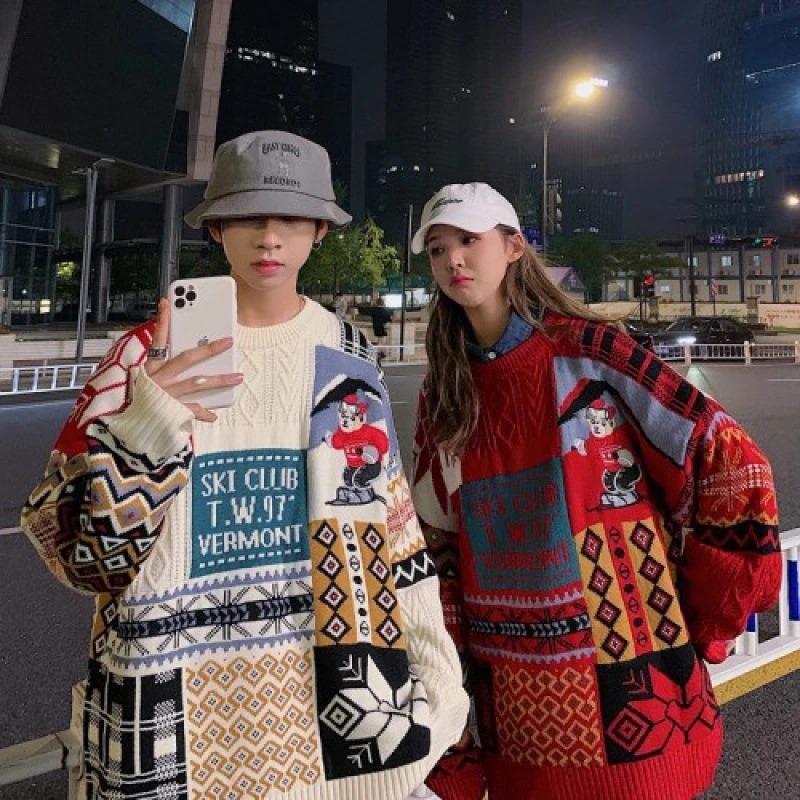 Lovers Wear Autumn and Winter Lazy Christmas Sweater