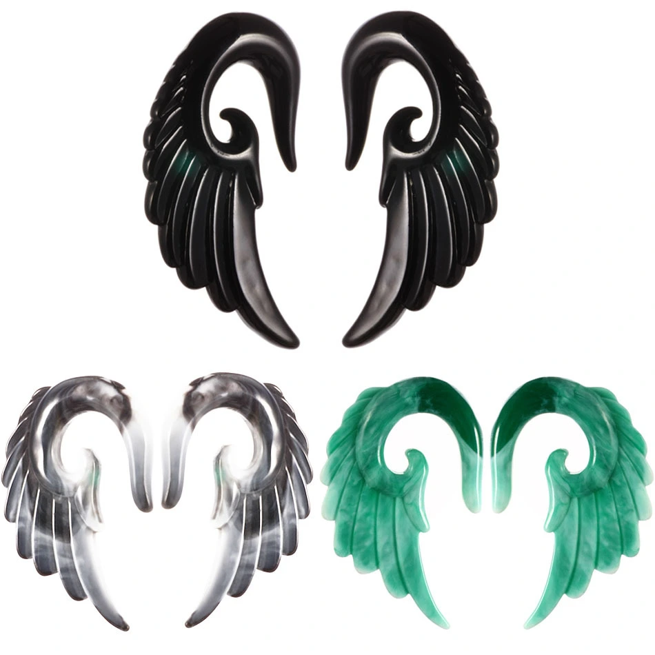 Acrylic Earrings Angel Wings Resin Earrings