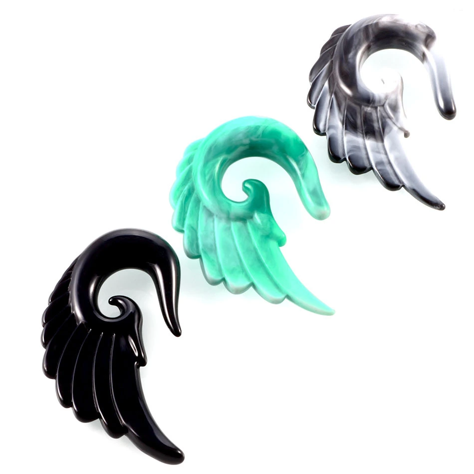 Acrylic Earrings Angel Wings Resin Earrings