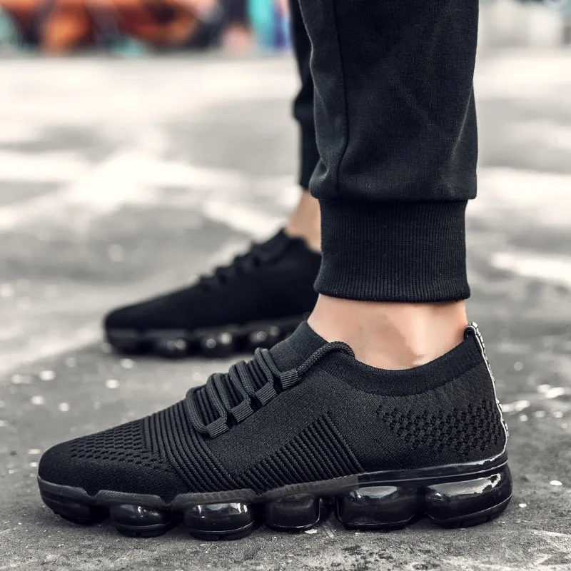 Air cushion shoes Korean men's casual sports shoes outdoor non-slip shock absorption large size men's shoes