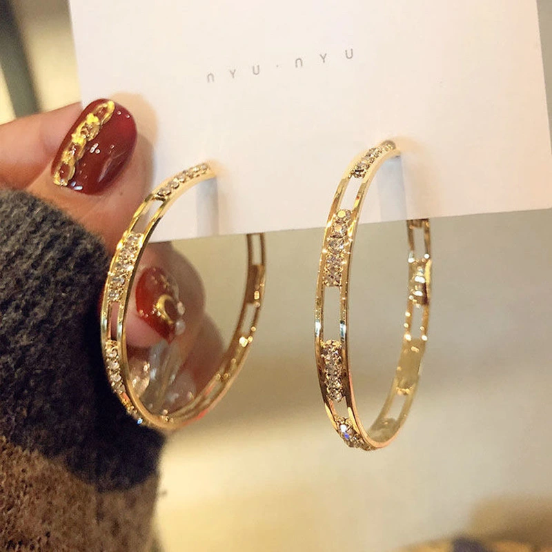 Personalized diamond earrings