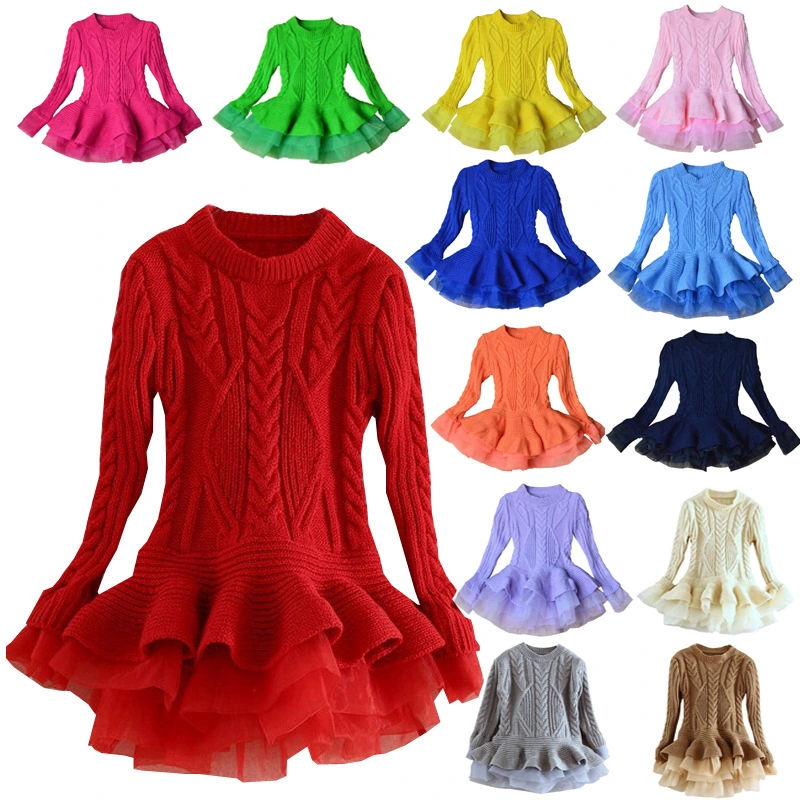 Organza knitted skirt