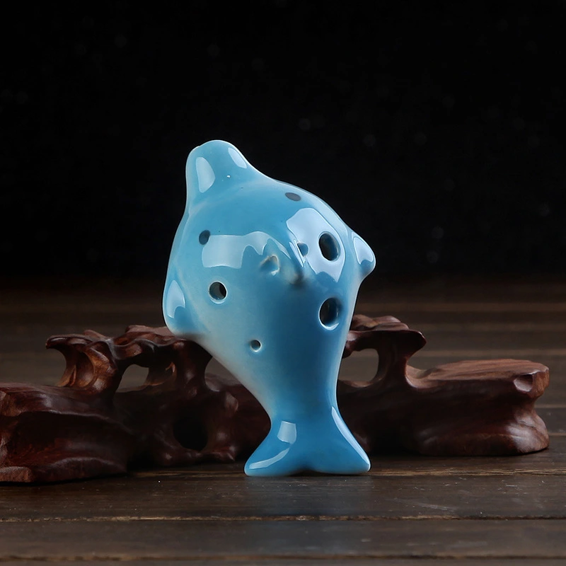 Dolphin series ocarina in 6 holes