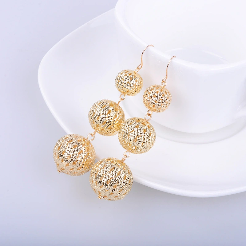 Ball Cutout Earrings