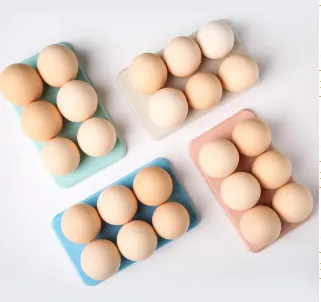 Egg tray storage rack