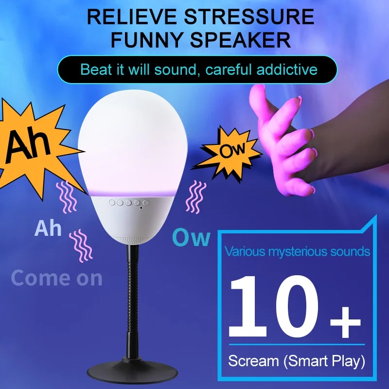 T6 colorful lamp decompression release Bluetooth speaker